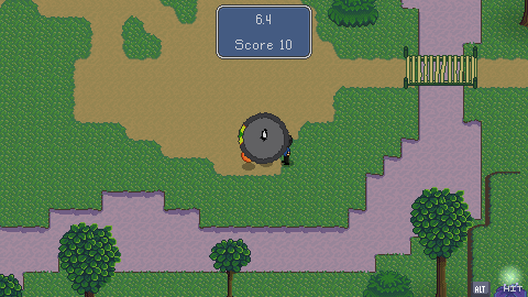 A screenshot of a Looptap mini-game.